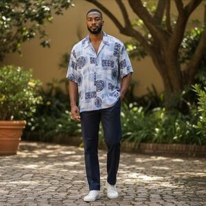 mens 2 piece casual outfits . The Pants Are 38x30and Shirt Is X-Large‎